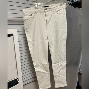 Ralph Lauren white jeans
